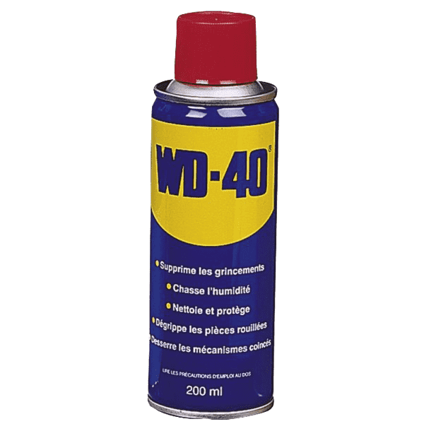 WD-40 spray produit entretien sans fond